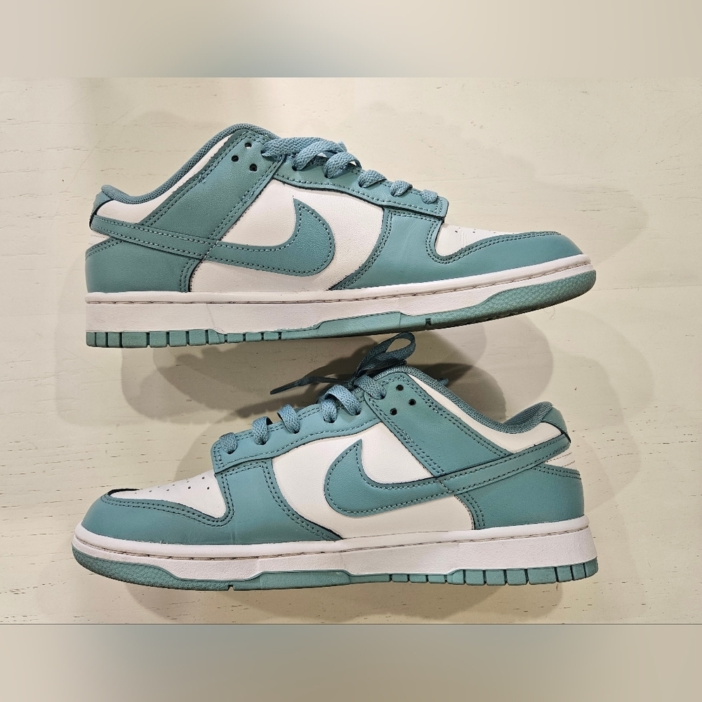 Nike Dunk Low Retro. Denim Turquoise. Mens Size 10. DV0833-106 Sneakers - Picture 2 of 6